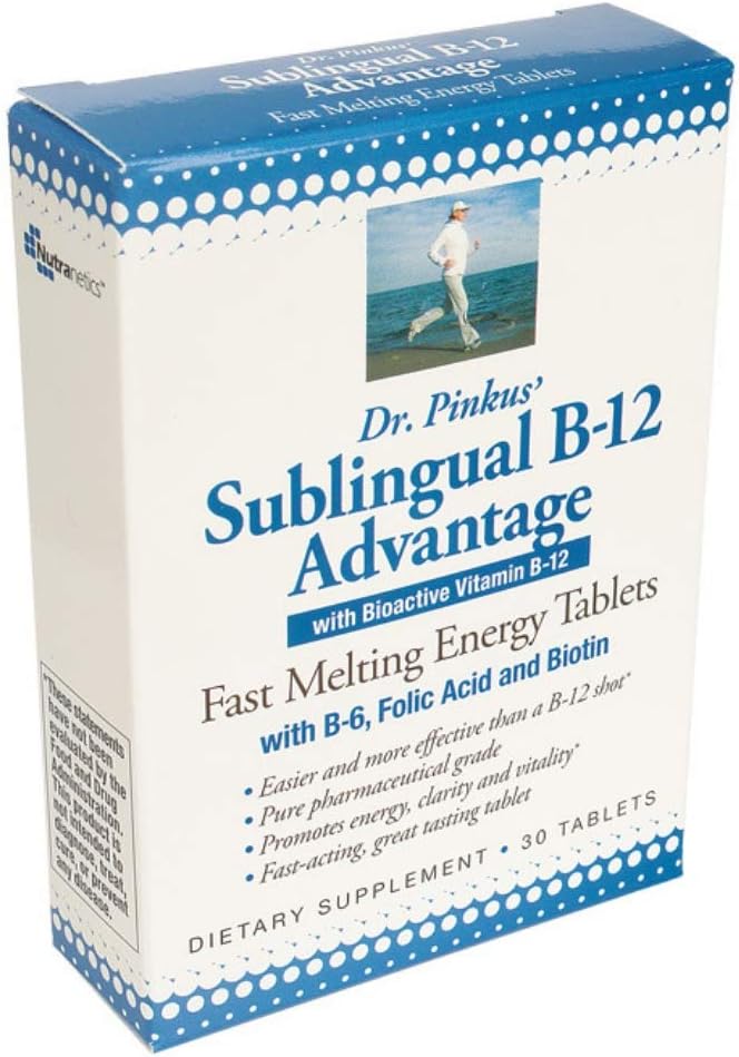 Dr Newton Naturals B12 Advantage 30 Fast Melt Tablets - görsel 1