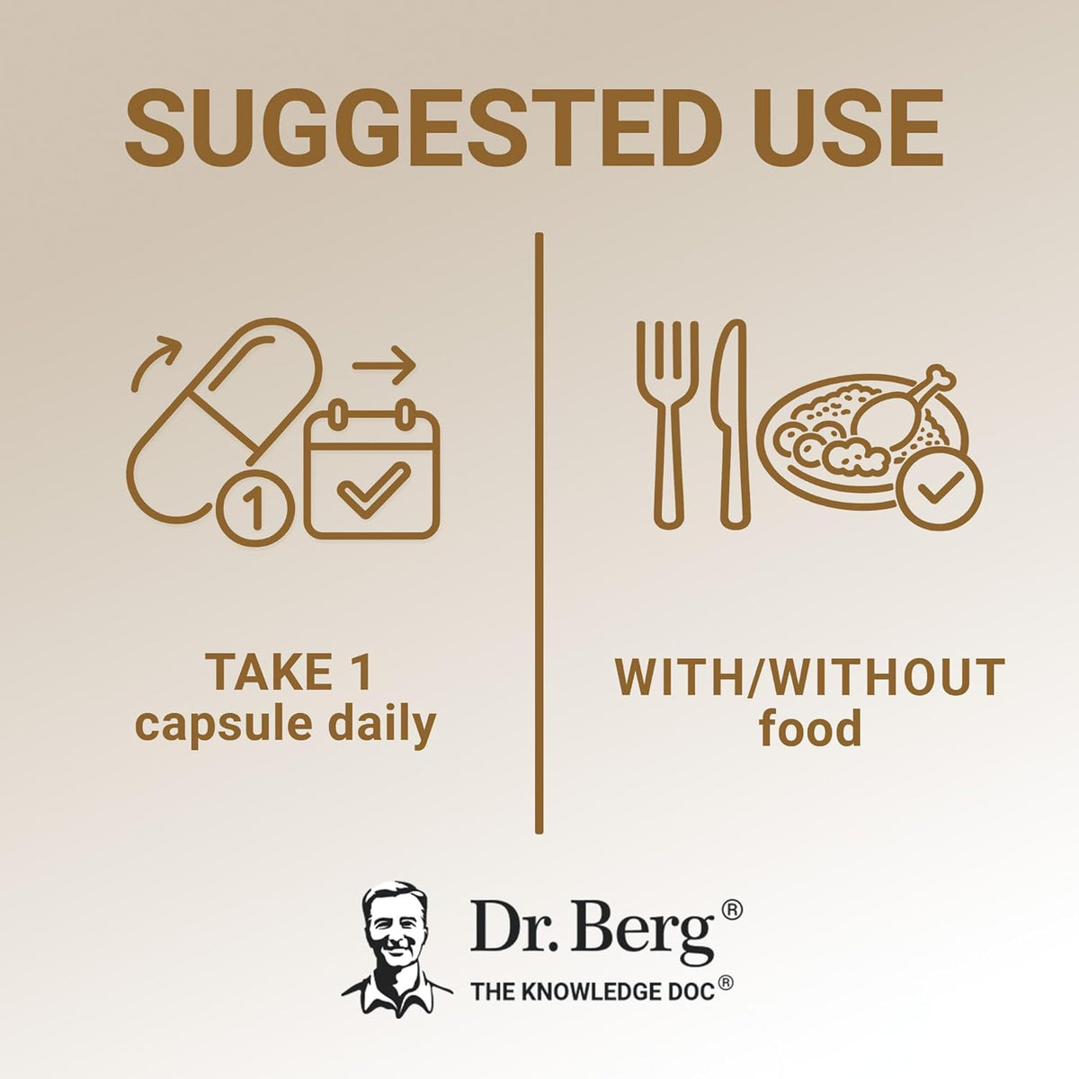 Dr. Berg Maximum Strength 7-in-1 Vitamin D3 K2 10,000 IU - 120 Capsules - görsel 7