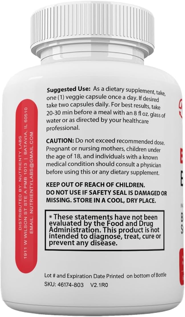 Zonata Lifeline 365 Blood Support Capsules, 60 Capsules - görsel 3