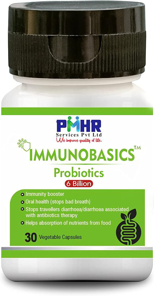 Bacillus Claussi Plus 6 Billion CFU Capsules | Contains L. Acidophilus, L. Rhamnosus, L. Paracasei, L. Reuteri, Saccharomyces Boulardii, Bacillus Clausii and FOS for Gut Health