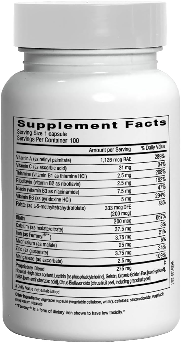Dr. Wilson's Hair, Skin & Nails Plus Formula - görsel 3
