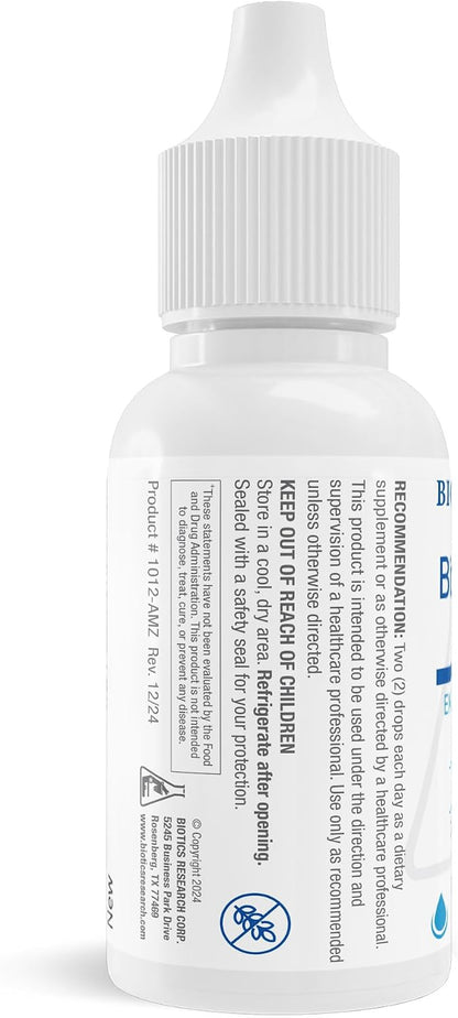 BIOTICS RESEARCH Bio-D-Mulsion Forte Liquid Vitamin D Drops 4000 IU, Vitamin D3 2000 IU per Drop, 1 fl oz