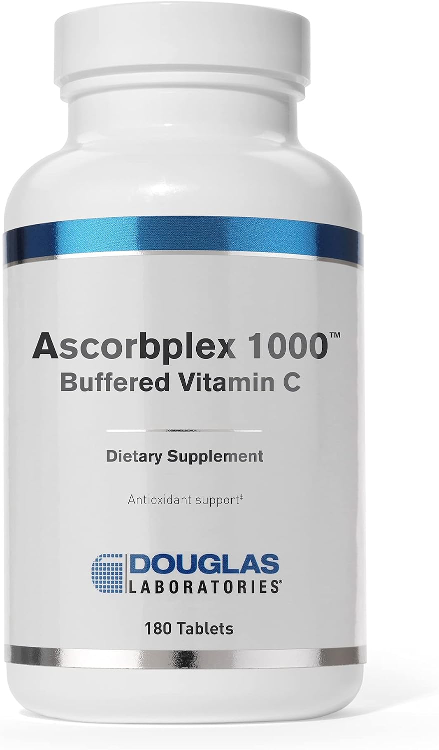 Douglas Laboratories Ascorbplex 1000 | Buffered Vitamin C with Calcium, Magnesium & Potassium | 180 Tablets - görsel 1