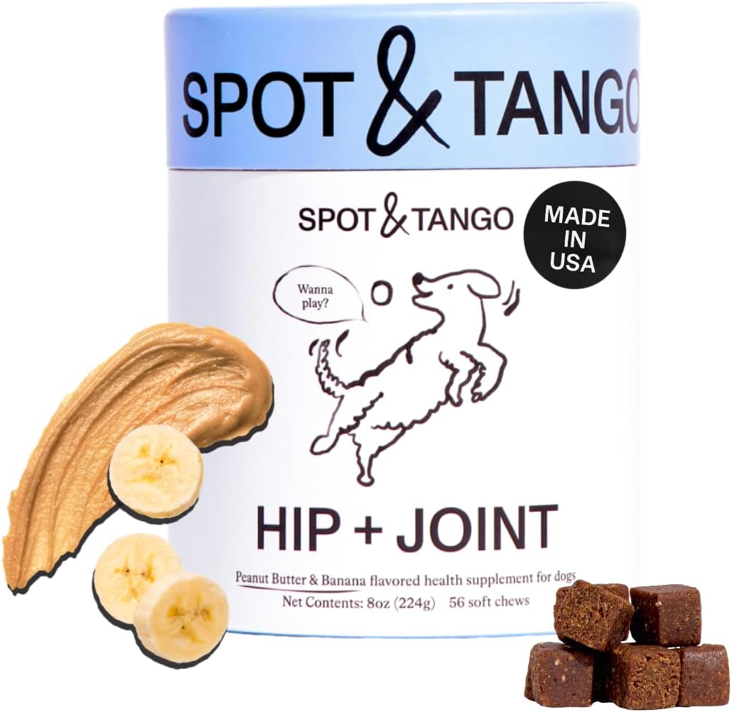 Spot & Tango Probiotics Supplements for Dogs - Vet-Approved for Healthy Digestion and Balanced Gut - Pumpkin, Turmeric, Chicory Root, Black Pepper, Nine-Strain Probiotic Blend, 56 Count - görsel 7