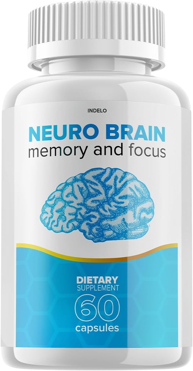 Neuro Brain and Focus Supplement – Nootropic Capsules for Memory and Cognitive Support, 60 Capsules - görsel 1