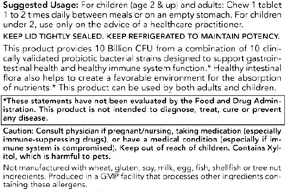 Rachel’s Pro Berry Chewables – 10 Billion Probiotic Strains, 50 Chewables