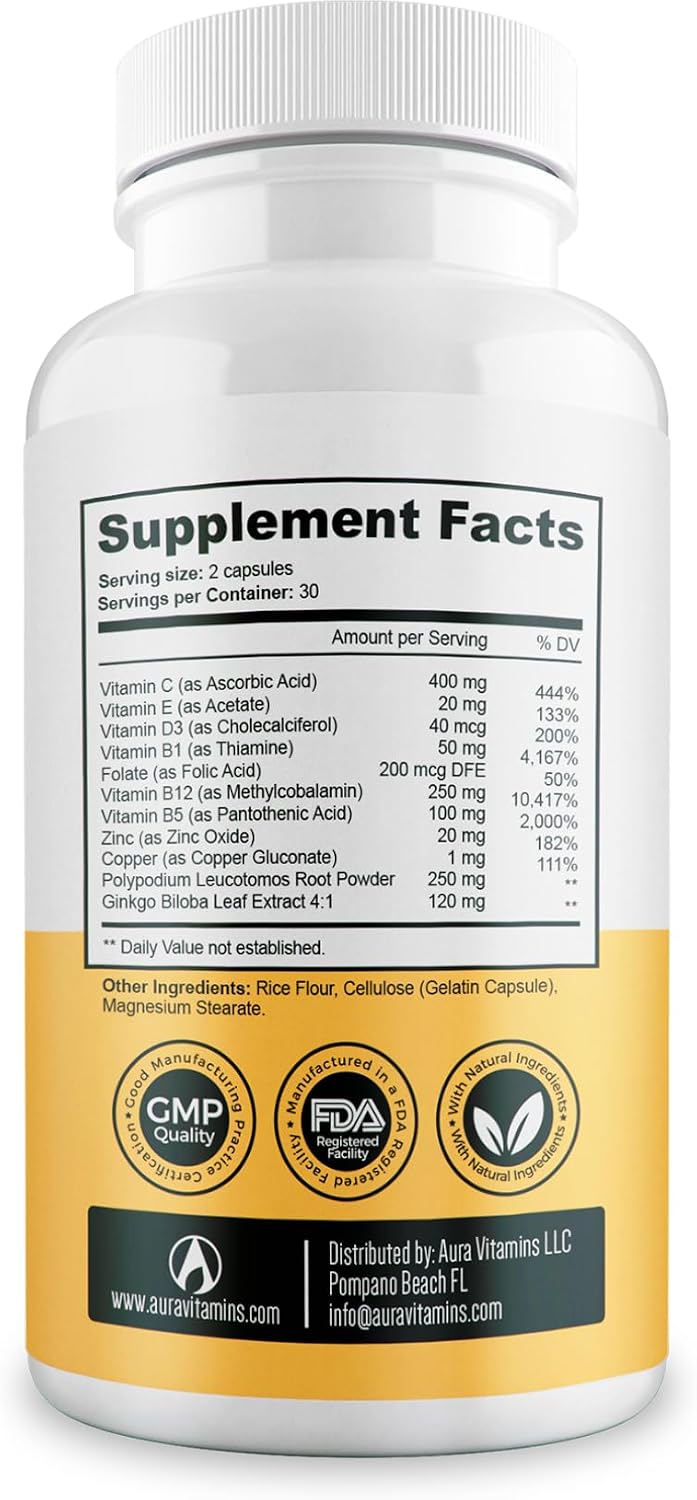 Dermawonder Vitiligo Capsules - görsel 8