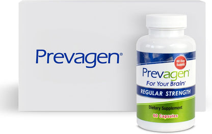 Prevagen Regular Strength - 60 Capsules (2 Month Supply) | Cognitive Support with Apoaequorin & Vitamin D3