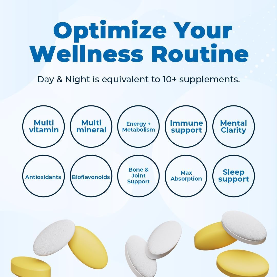 VitaMedica Multivitamin Day & Night Routine – 30-Day Supply - görsel 5