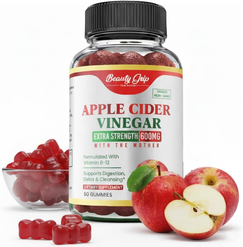 Beauty Grip Apple Cider Vinegar Gummies with The Mother - görsel 1