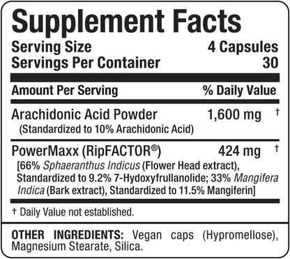 ALLMAX Essentials Arachidonic Acid+ - 120 Capsules
