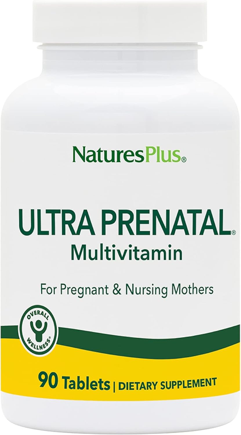 Nature's Plus Ultra Prenatal Multivitamin - 800 mcg Folate, 180 Vegetarian Tablets - görsel 7