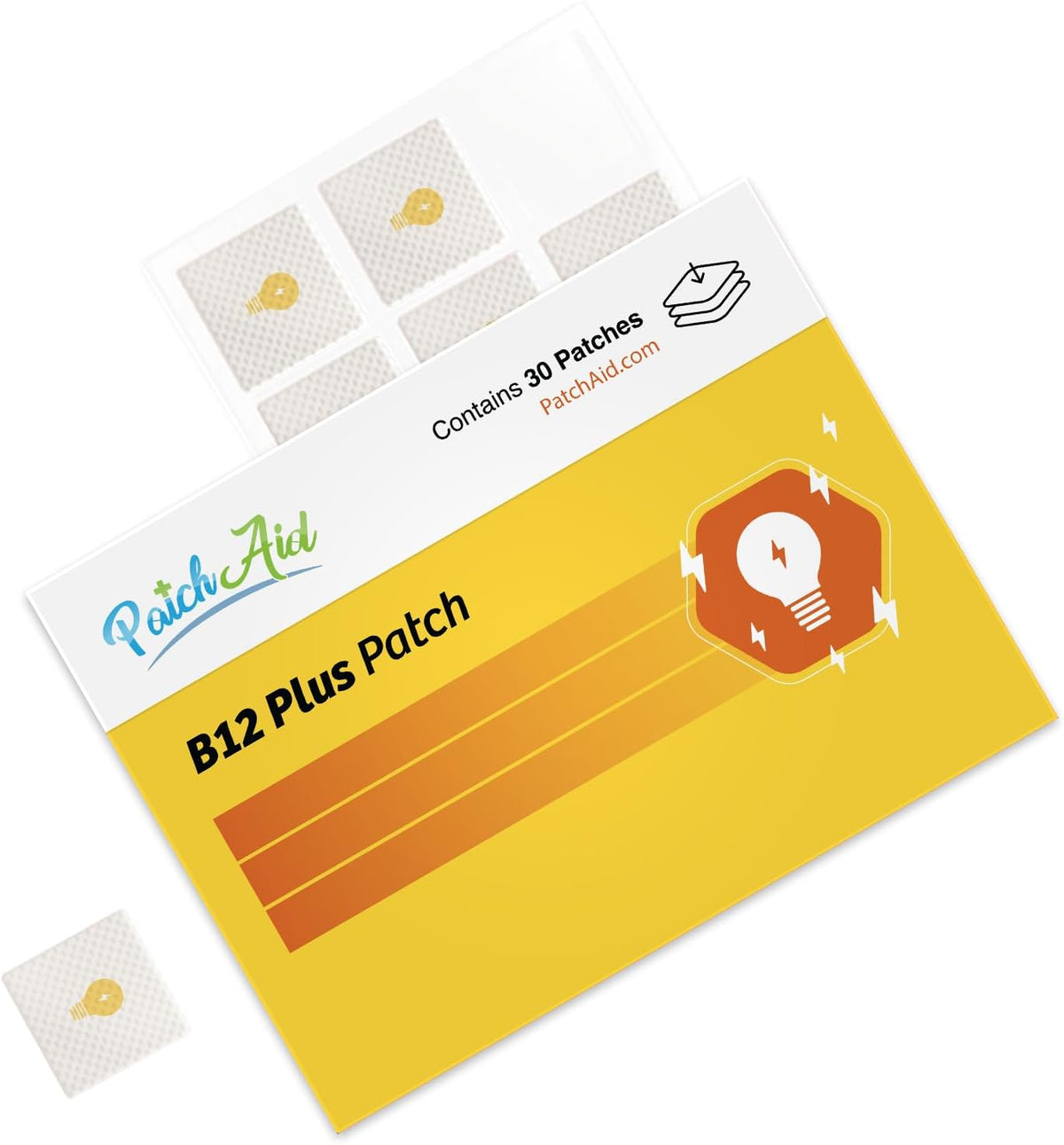 B12 Energy Plus Topical Patch by PatchAid (30-Day Supply) - görsel 2