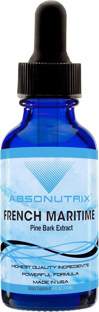 Absonutrix French Maritime Pine Bark Extract 590 mg, 118 ml Drops