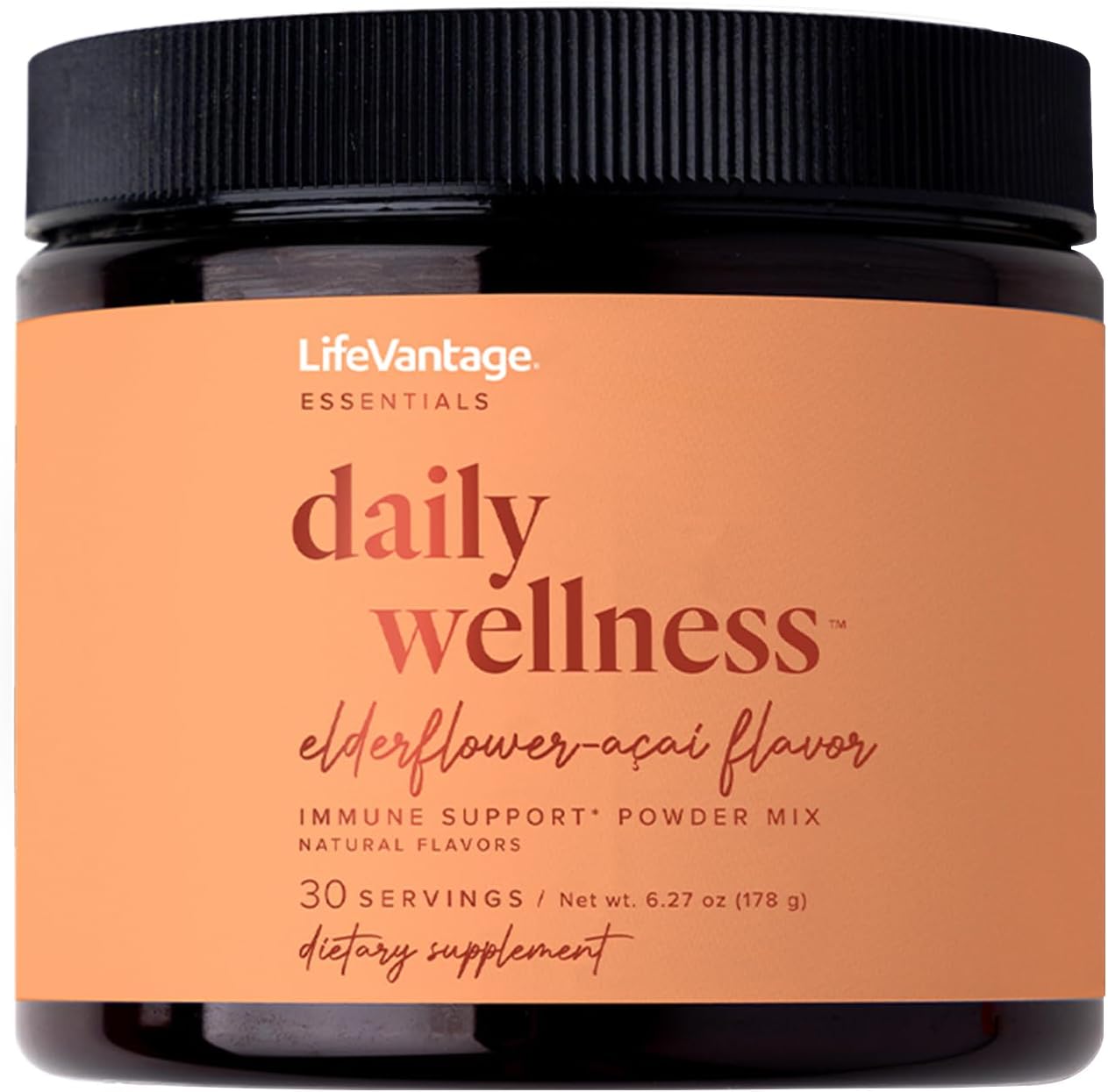 LifeVantage Daily Wellness Immune Support Drink Mix, Elderflower & Acai, 30 Servings - görsel 1