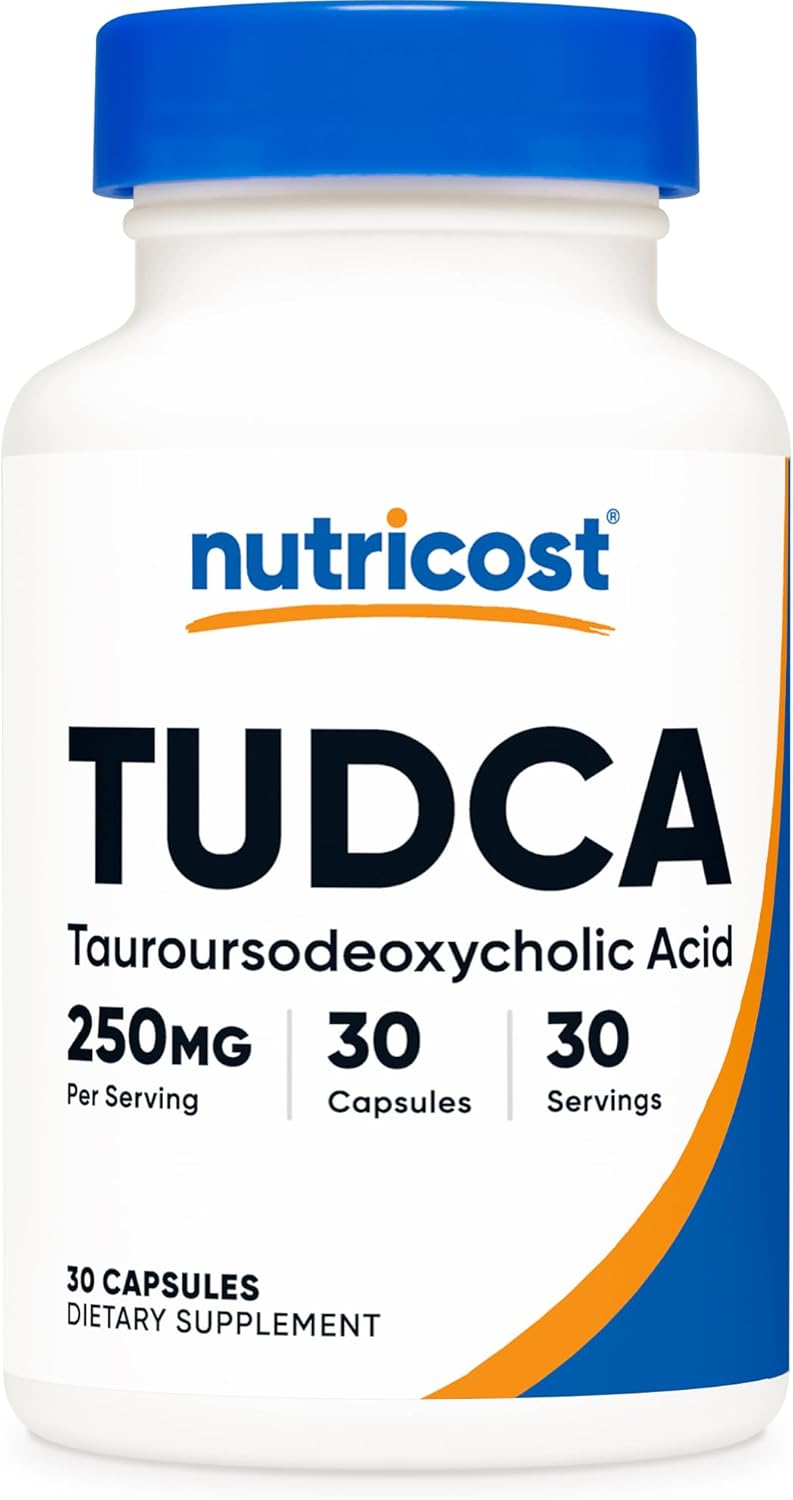 Nutricost TUDCA 250mg, 60 Capsules (2 Bottles) - görsel 6