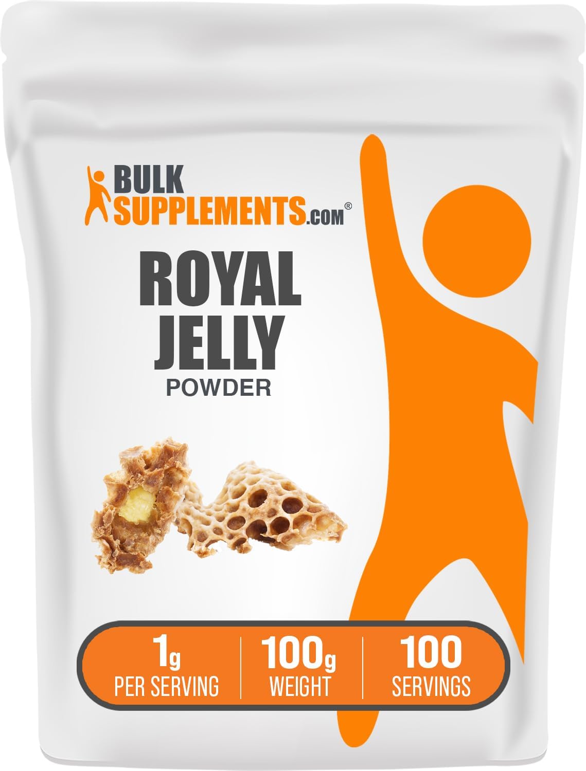 Royal Jelly Powder - 1g per Serving, 50g - görsel 6