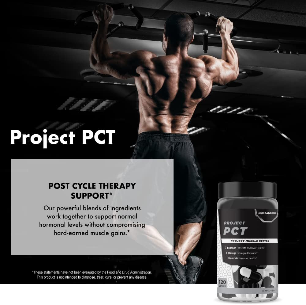 Anabolic Warfare Project PCT - Post-Workout Recovery & Hormone Support - 120 Capsules - görsel 7
