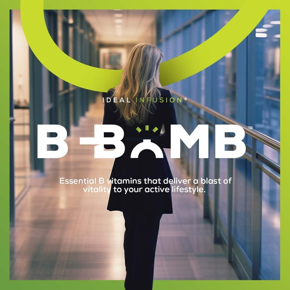 B-Bomb Vitamin B12 + B Complex Liquid Spray - Methylcobalamin with Adenosylcobalamin - Energy & Mood Support, Sugar-Free, Vegan, Organic Spearmint Flavour - görsel 3