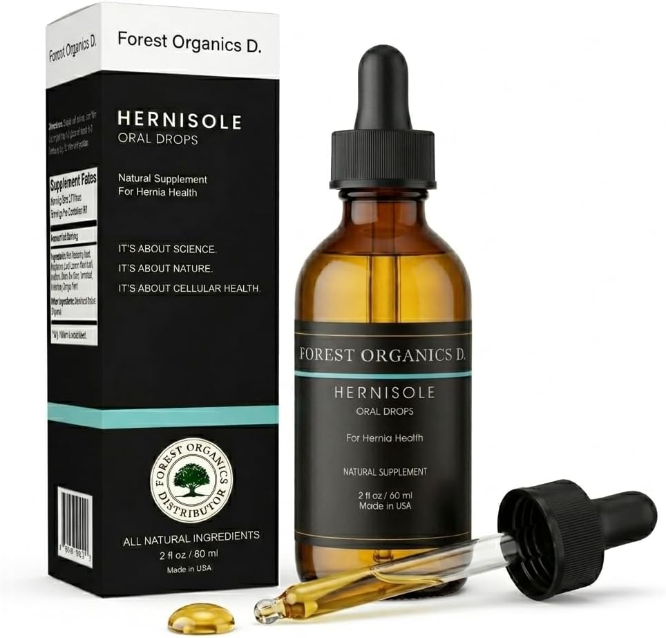 Hernia Health Dietary Supplement – Herbal Support Drops – Concentrated Blend of 24 Plants for Digestive Health - görsel 8