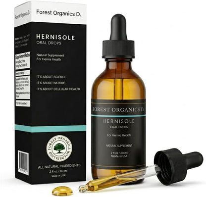 Hernia Health Dietary Supplement – Herbal Support Drops – Concentrated Blend of 24 Plants for Digestive Health