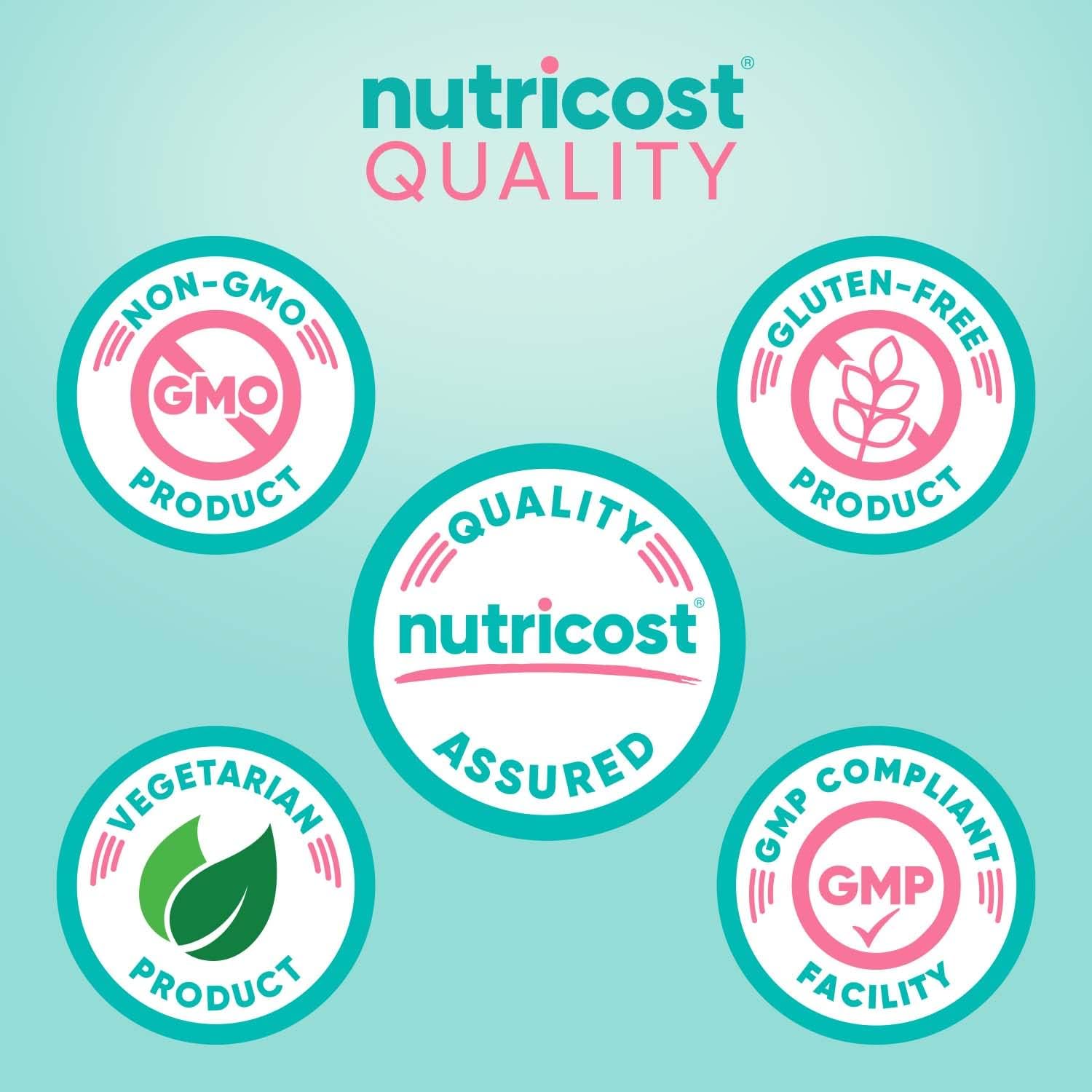 Nutricost Myo Inositol & D-Chiro Inositol for Women 2000 mg, 120 Capsules, 2000 mg Myo & 50 mg D-Chiro Per Serving, 30 Servings, Vegetarian-Friendly, Non-GMO & Gluten-free - görsel 3