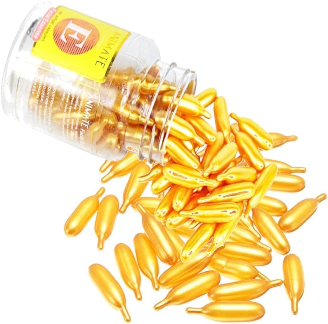 Vitamin E Capsules for Face – Pimple & Glowing Skin Support (60 Capsules) - görsel 1