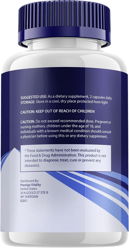 FlowForce Max - Advanced Energy Supplement for Men (2 Pack, 120 Capsules)