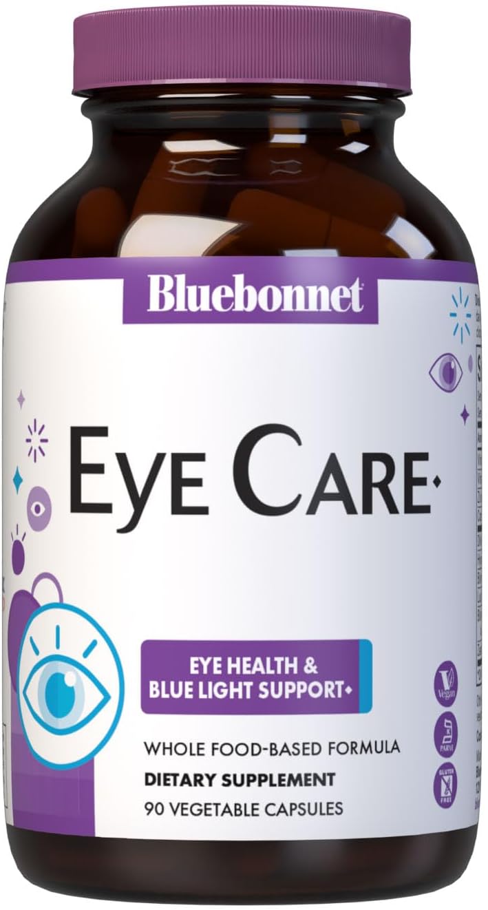Bluebonnet Nutrition Targeted Choice Eye Care - Supports Eye Health and Macular Protection (90 Vegetable Capsules) - görsel 1