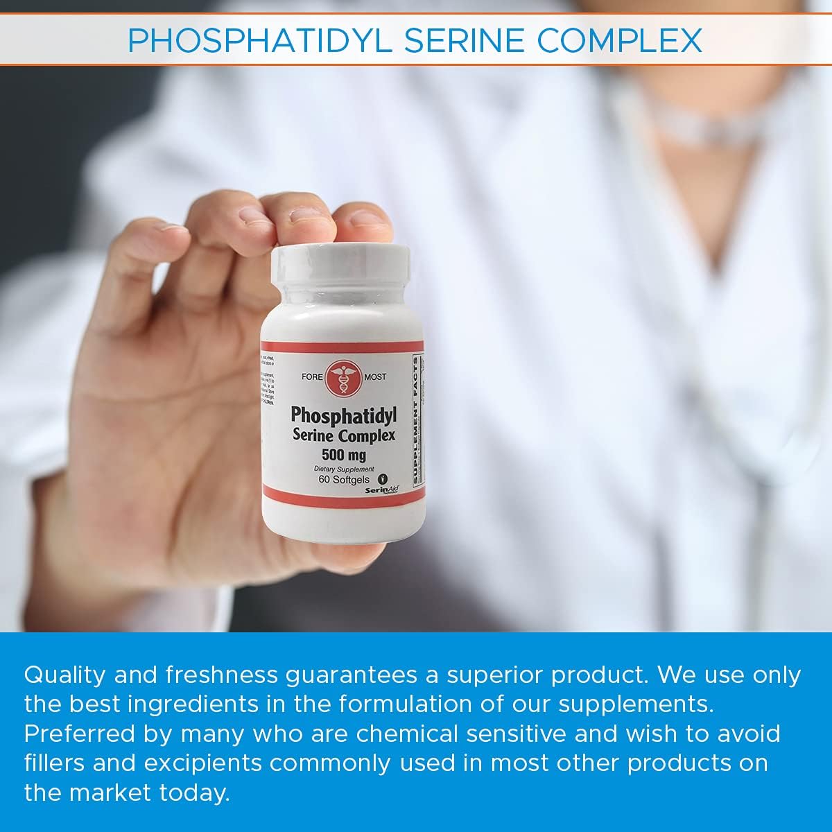 Holistic Health Phosphatidyl Serine Complex 60 Softgels - görsel 6