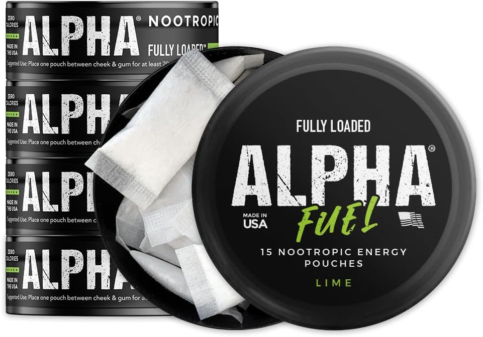 Fully Loaded Alpha Fuel Nootropic Pouches (Lime Fuel) - görsel 1