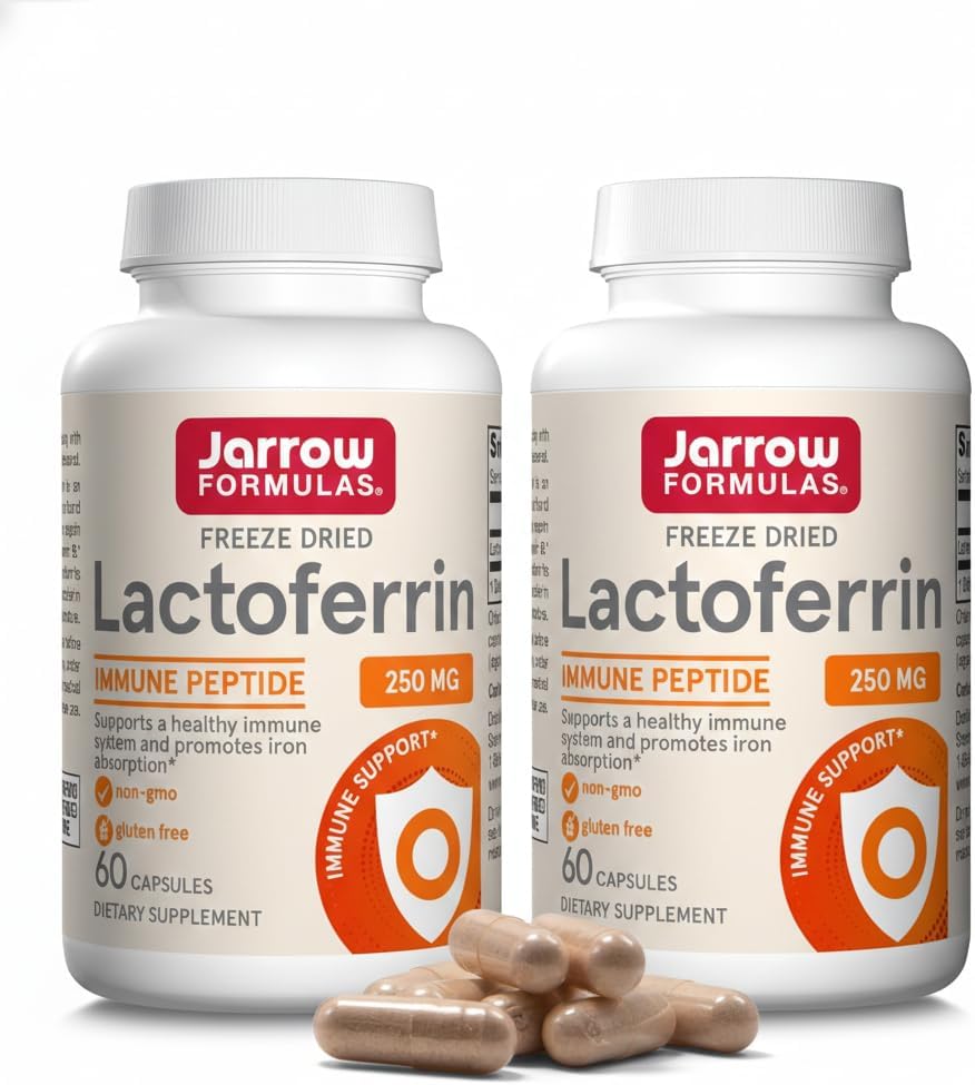 Jarrow Formulae Lactoferrin 250 mg – 60 Capsules - görsel 6