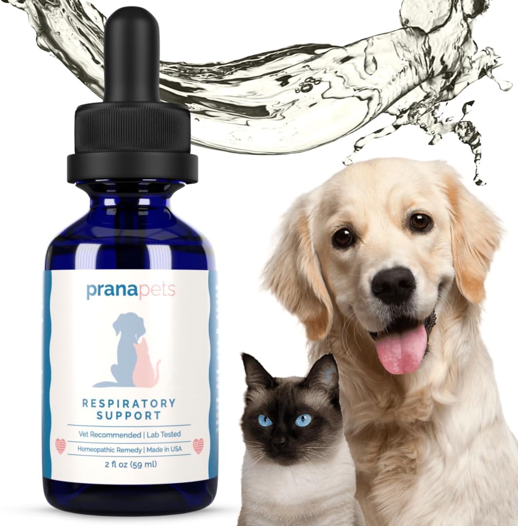 PranaPets Respiratory Support for Dogs & Cats - Herbal Supplement - görsel 6