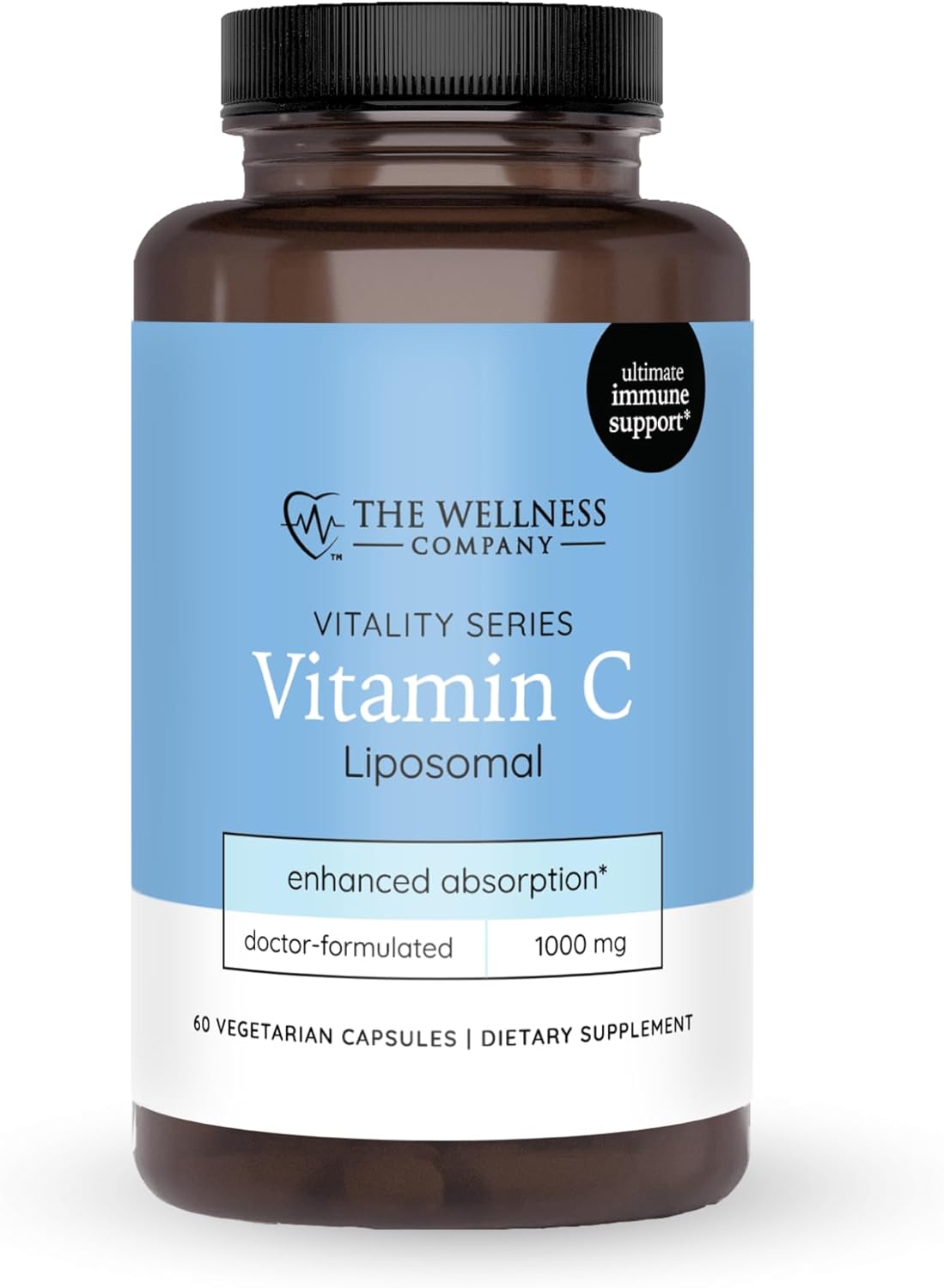 The Wellness Company Liposomal Vitamin C – Enhanced Absorption for Immune Support | 30ct (1 Month Supply) - görsel 1