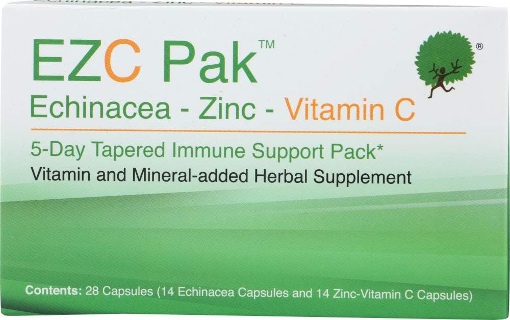 EZC Pak 5-Day Tapered Immune Support Capsules - 28 ct - görsel 1