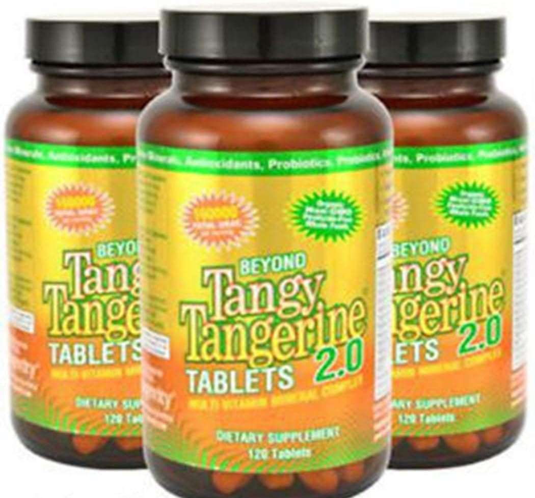 Youngevity Beyond Tangy Tangerine 2.0 Multivitamin and Mineral Complex – 120 Tablets (6-Pack) - görsel 5