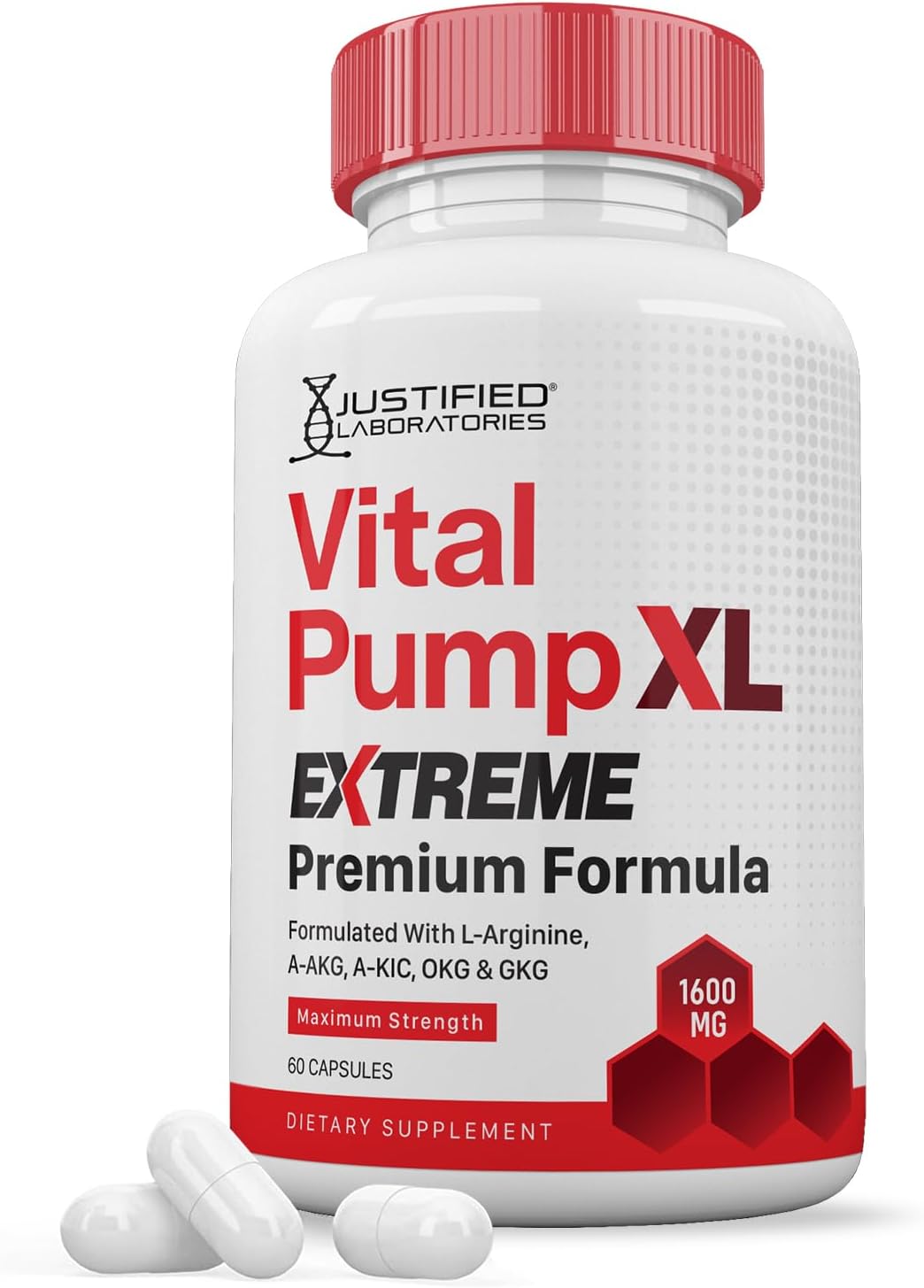 Vital Pump XL Extreme - Premium Men's Health Supplement (2 Pack, 120 Capsules) - görsel 9