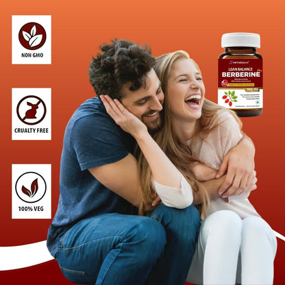 Metabolix Lean Balance Berberine Plus – Weight Management & Hormonal Balance Supplement 4-in-1