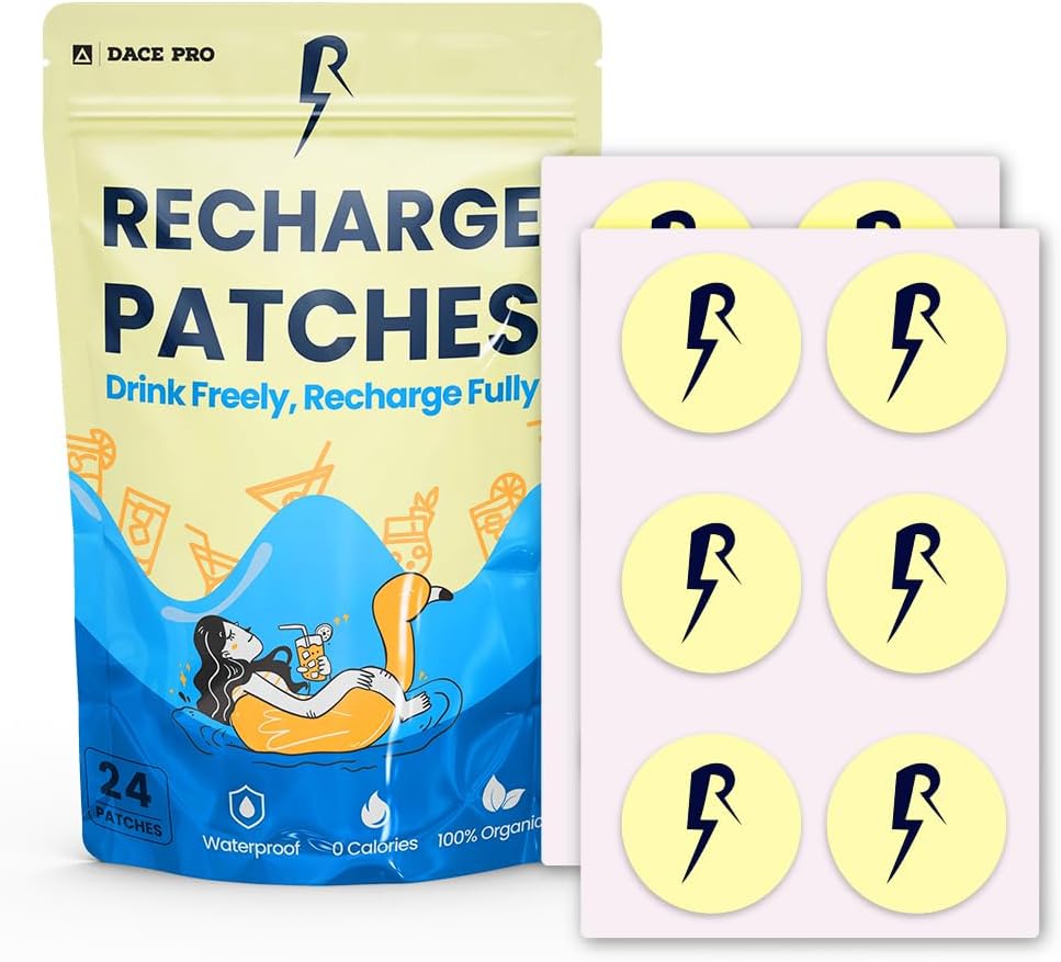 The Recharge Patch 24-Pack: Recovery Patches for Energy & Hydration - görsel 1