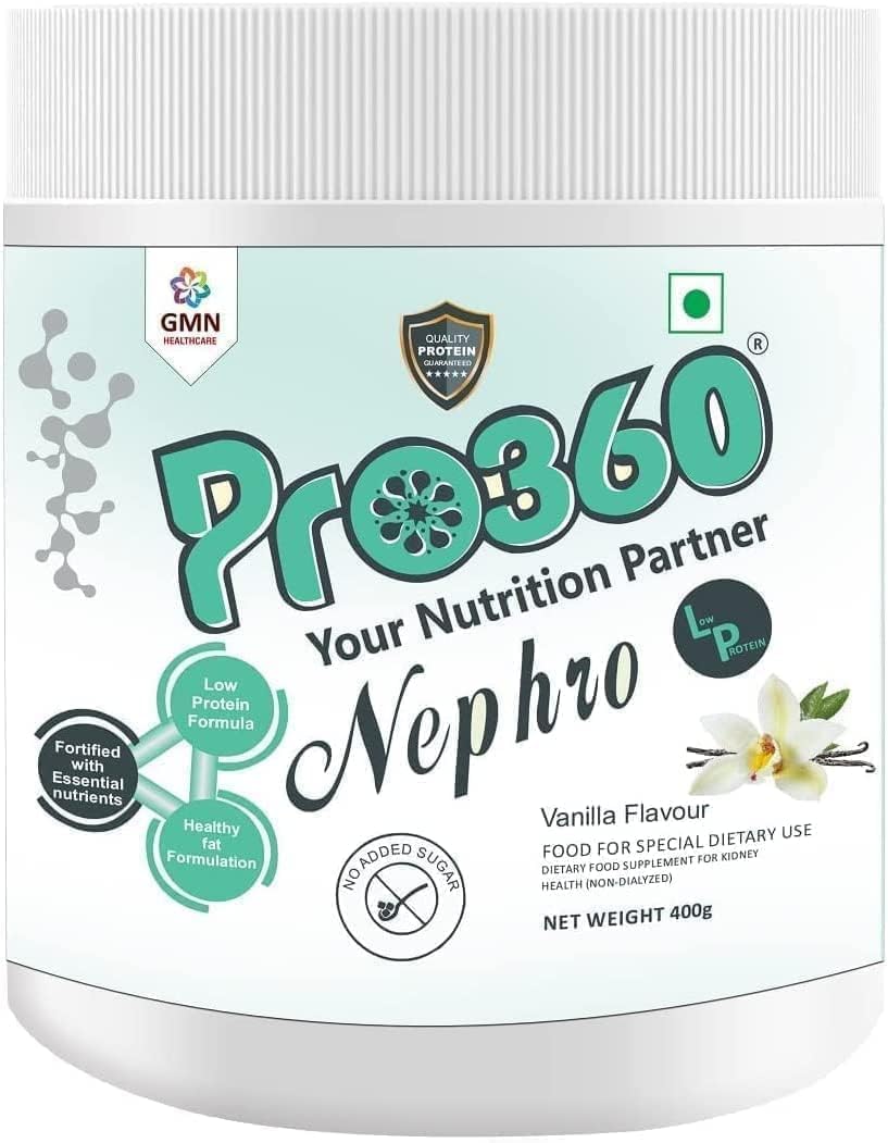 Senta LP Non-Dialysis Care Nutritional Protein Drink (Vanilla) - No Added Sugar, Kidney Health Supplement, 400g - görsel 1