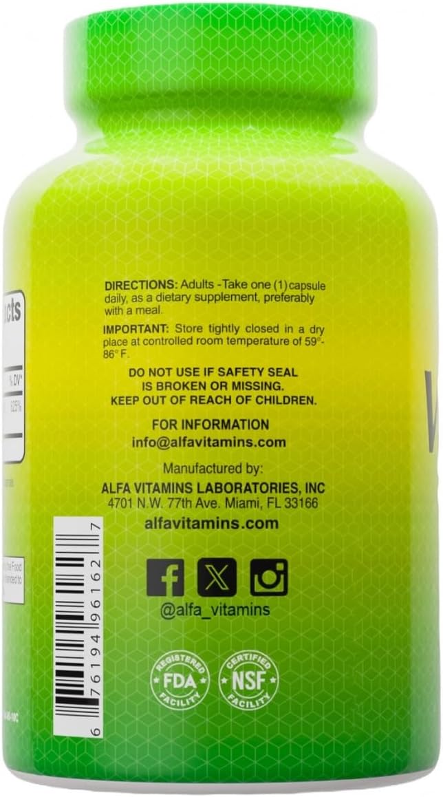 ALFA VITAMINS Vitamin D3 2000 IU Supplement - 250 Soft Gels - görsel 3