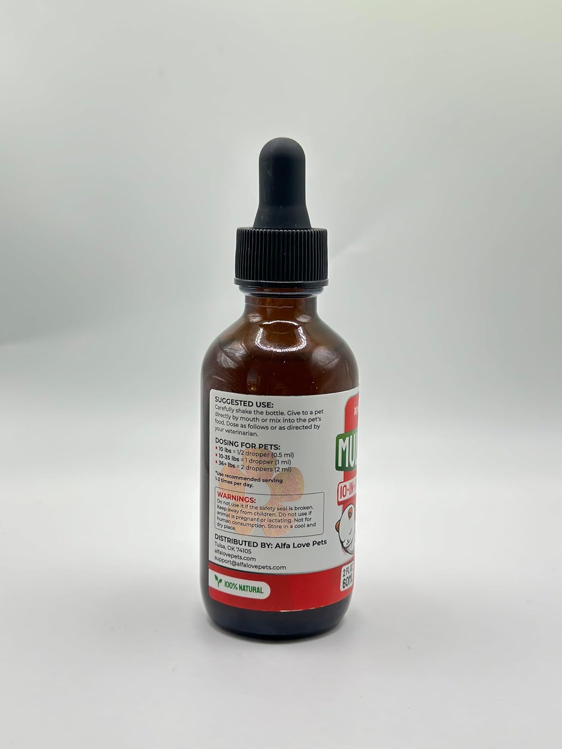 Liquid Multivitamin for Dogs – Cat Multivitamins for Indoor Cats – 10-in-1 Liquid Dog Vitamins B Complex, C, D3 – Digestion, Urinary, Hip & Joint, Skin & Coat – Cranberry Flavour – 60 ml - görsel 9