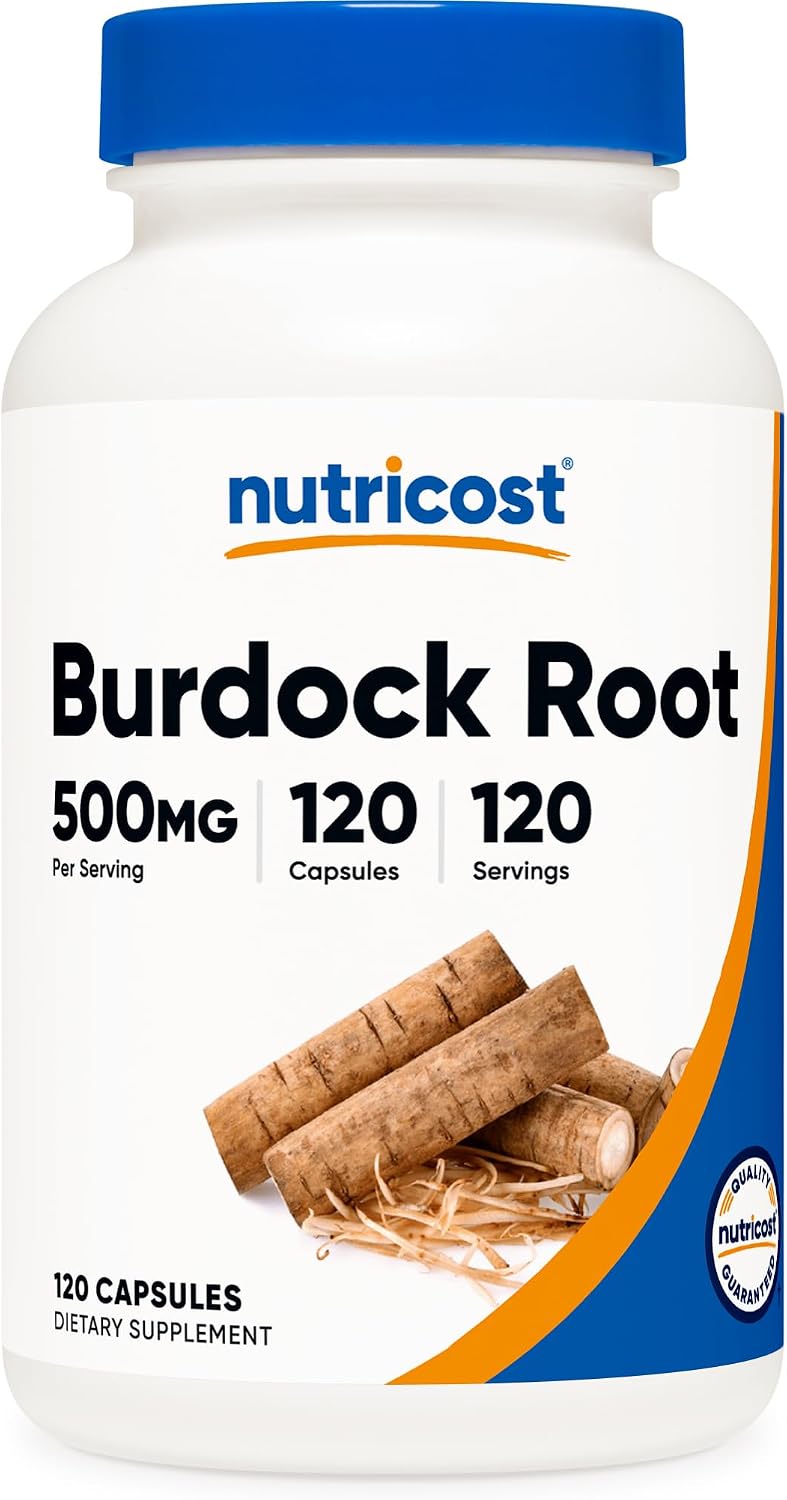 Nutricost Burdock Root 500mg, 120 Capsules - görsel 1