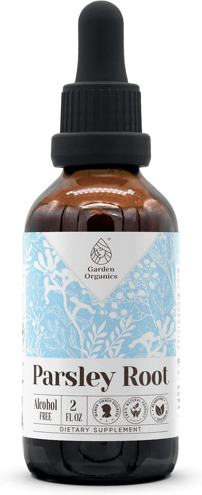Garden Organics Parsley Root Alcohol-Free Tincture – Immune Support – 118 ml