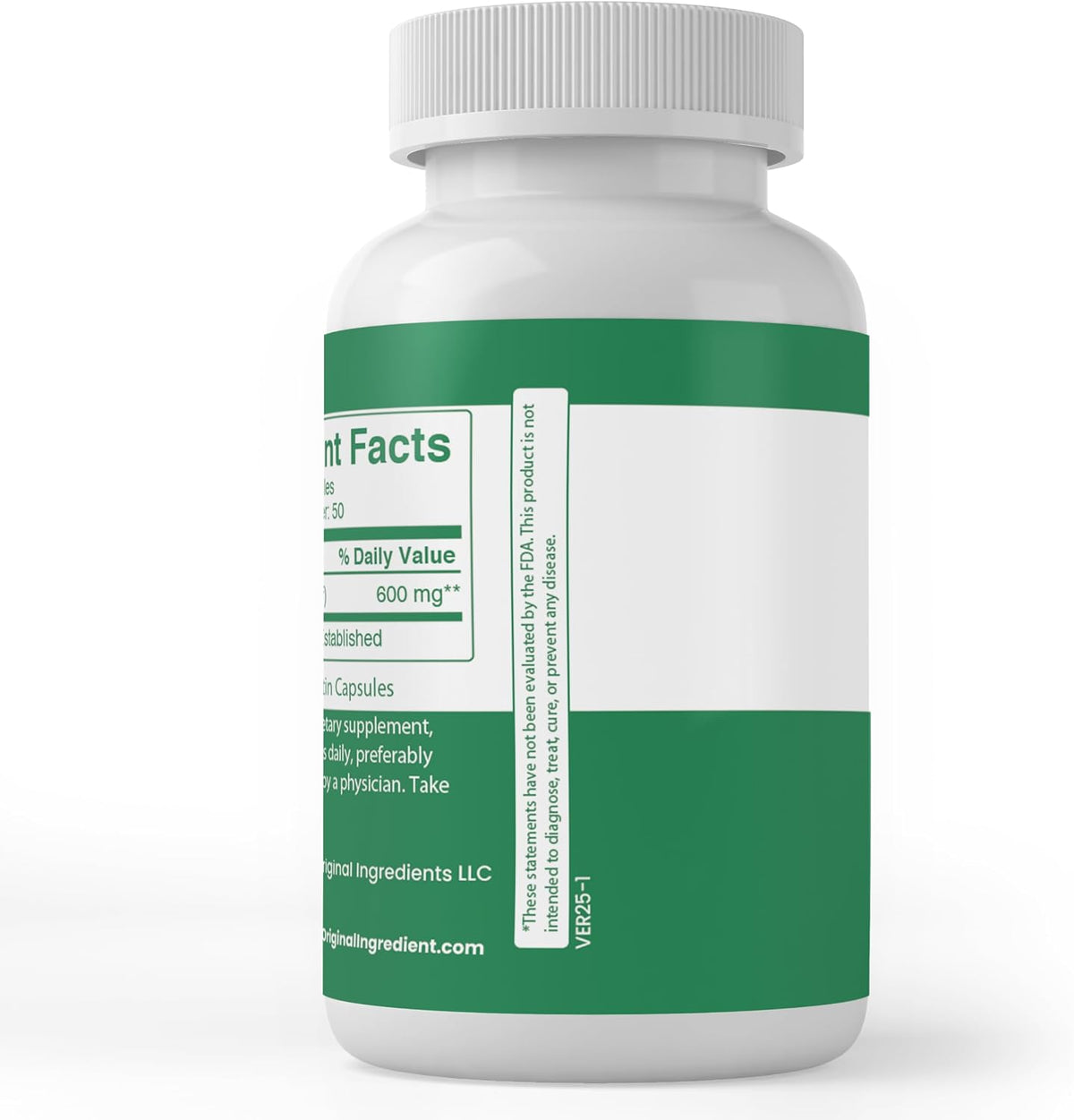 Pure Original Ingredients Barley Grass, 100 Capsules, Laboratory Verified - görsel 3