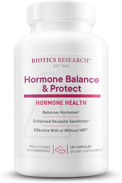 BIOTICS RESEARCH Hormonal Balance and Protect - 120 Capsules