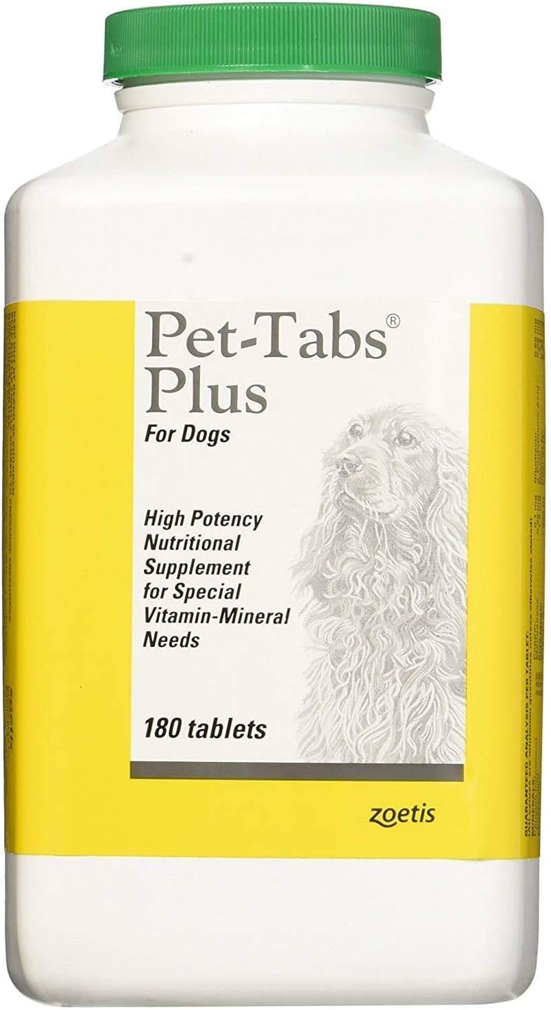 Pet-Tabs Plus For Dogs - 180 Chewable Tablets - görsel 1