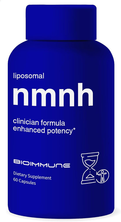 BioImmune Emiquil™ Liposomal NMNH, 500mg – NAD Supplement (NMN Alternative)