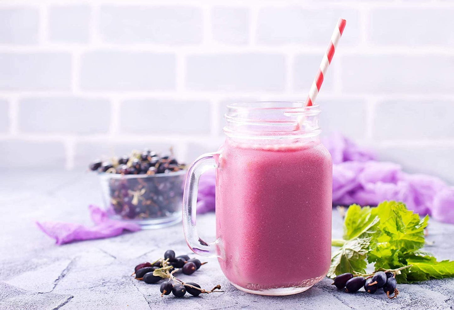 Organic Black Currant Juice Powder - 1.81 kg - görsel 6