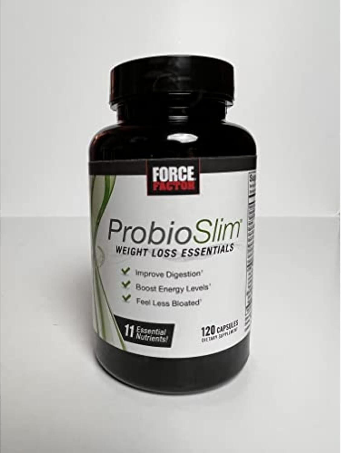 Force Factor ProbioSlim Weight Loss Essentials – Metabolism Support with Probiotics, Prebiotic Fibre & Green Tea Extract, 120 Capsules - görsel 10